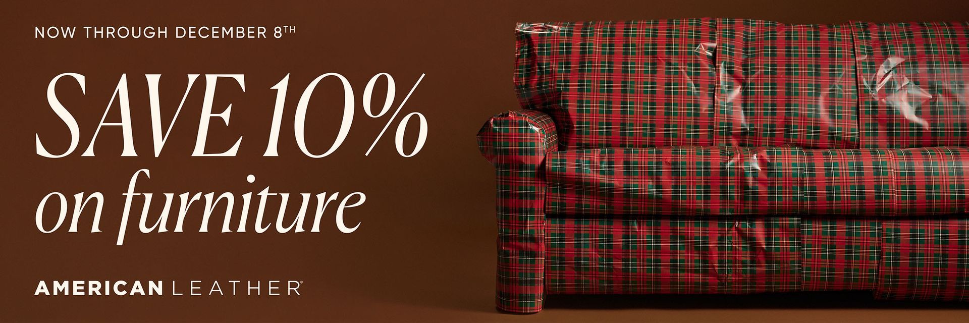 American Leather Holiday Sale ad