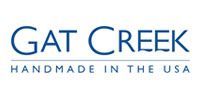 The Gat Creek logo is Handmade in the USA.