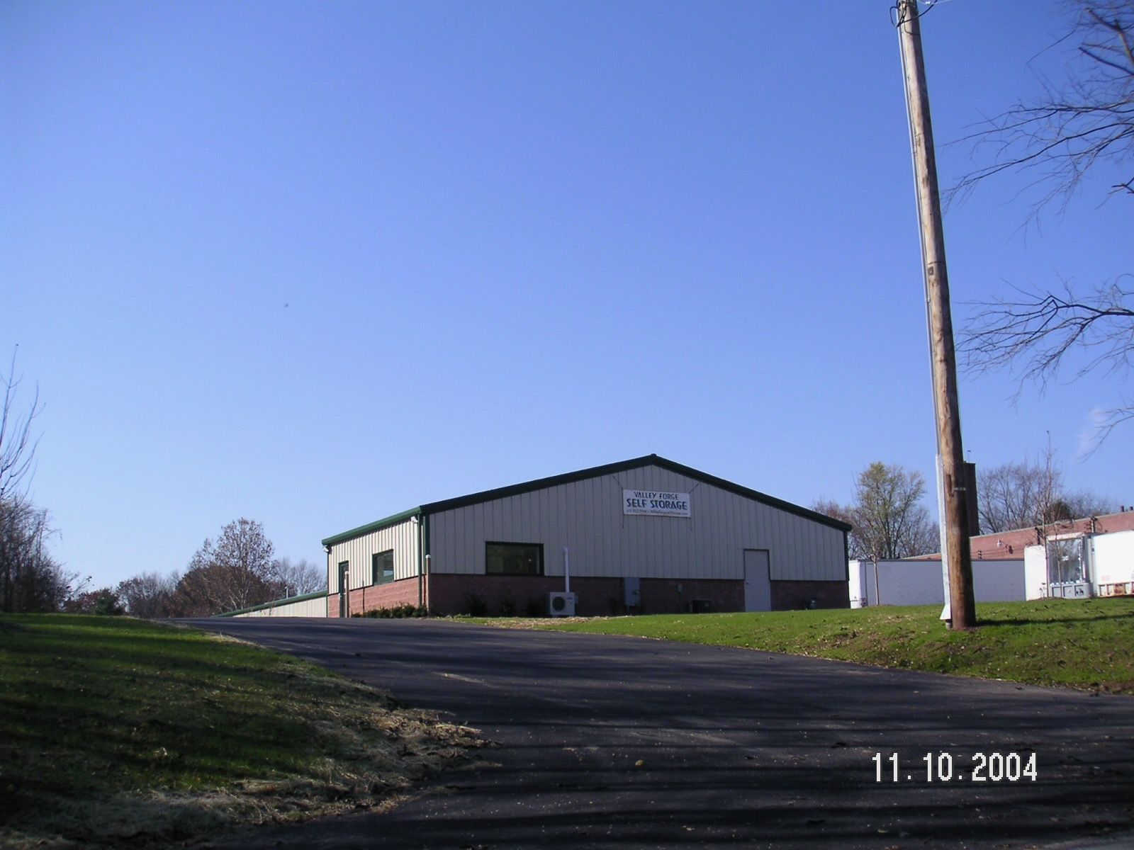 A photo of a building taken on november 10 2004