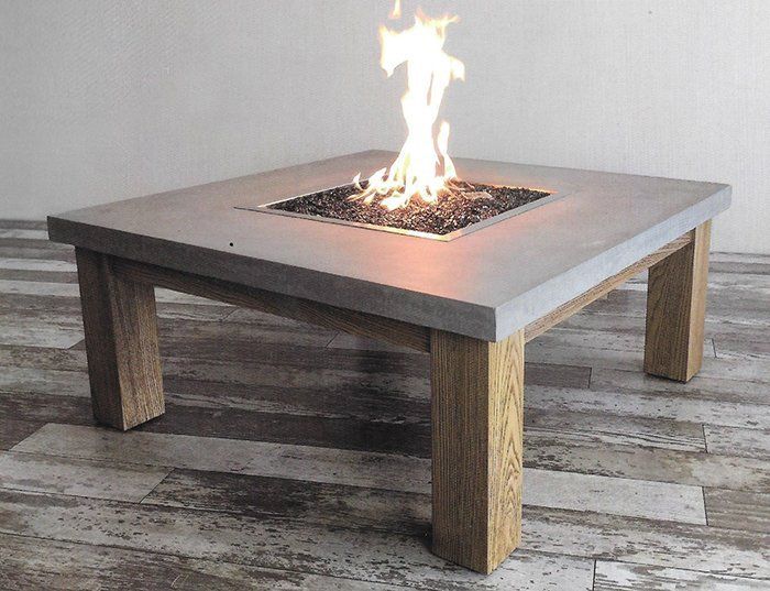 Amish Table Fire Pit