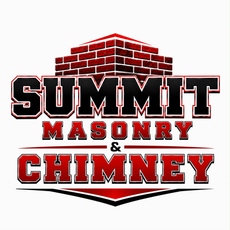 SummitGuard Masonry Waterproofing logo with red chimney