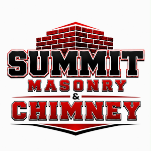 SummitGuard Masonry Waterproofing logo with red chimney