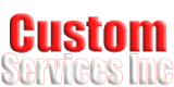 Custom Services Inc., logo