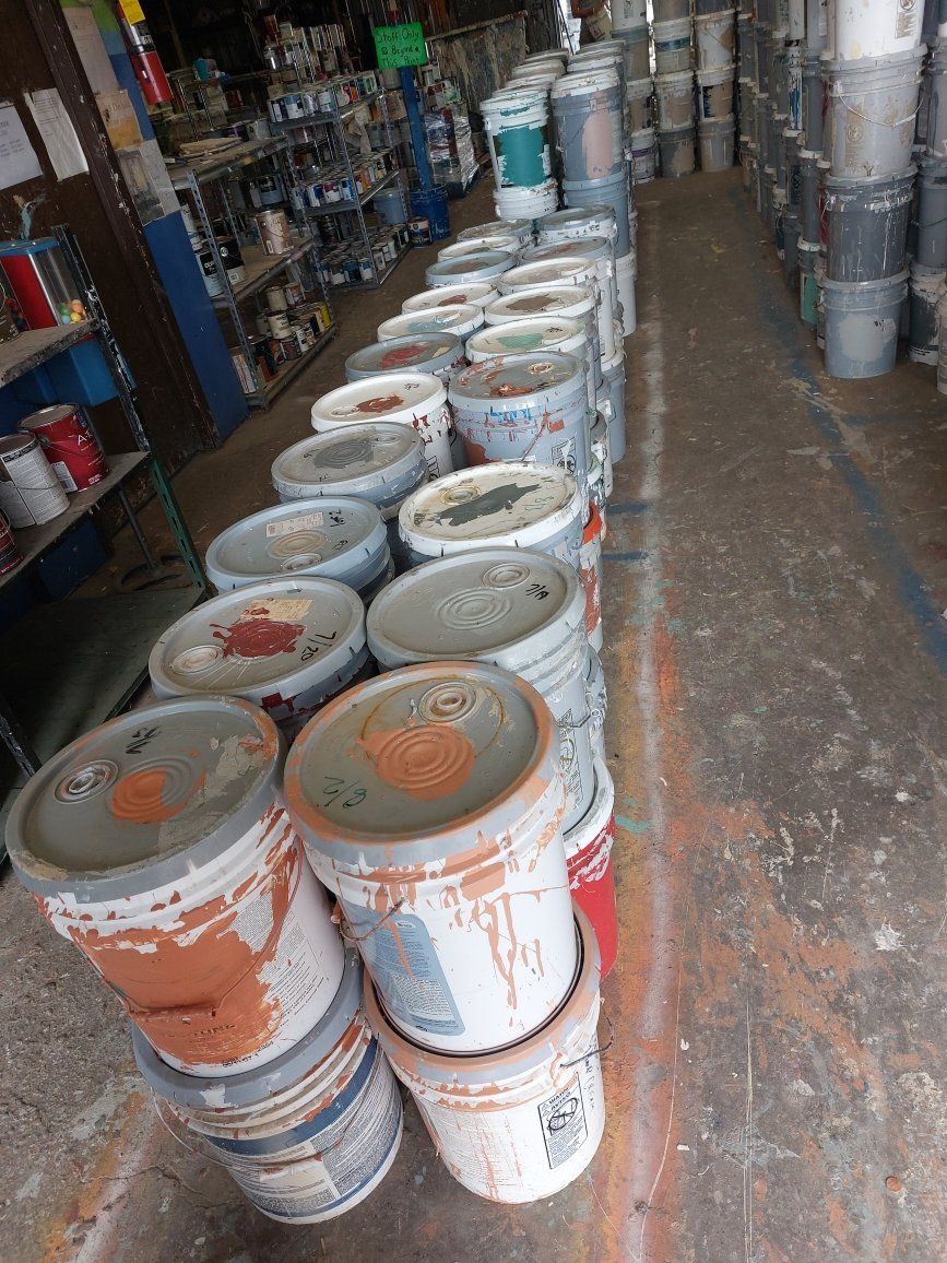 used paints