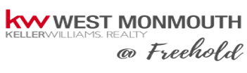 Keller Williams Realty West Monmouth @ Freehold logo. Red 