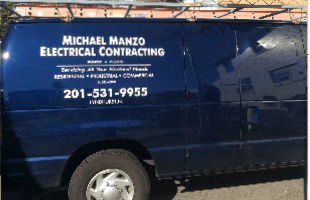 Michael Manzo Electrical Contractor Van
