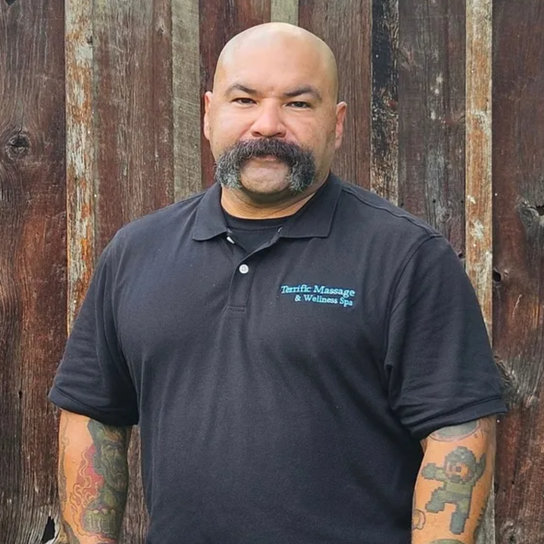 Jesse Martinez, Licensed Massage Therapist & Owner.