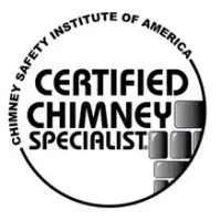 Black and white circle logo: