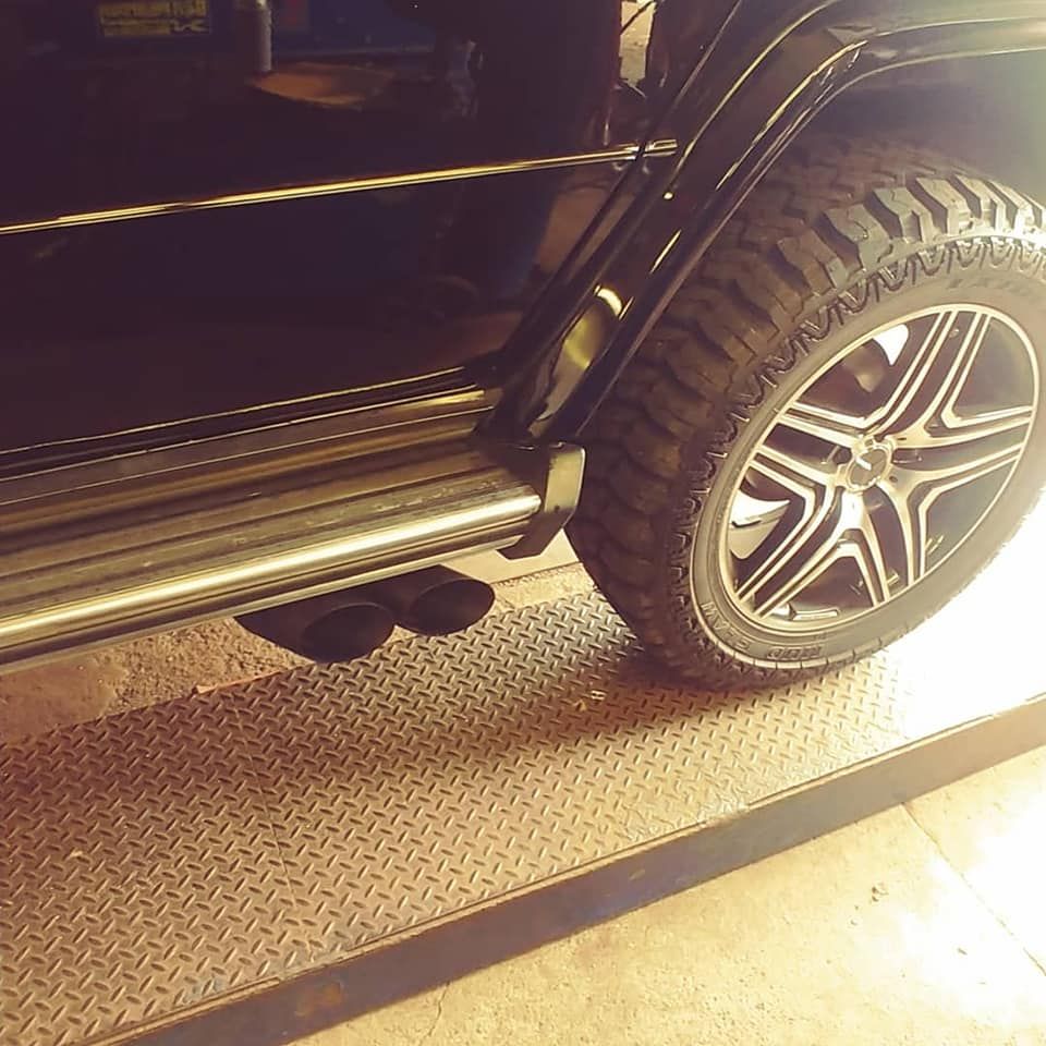 side exit muffler tip