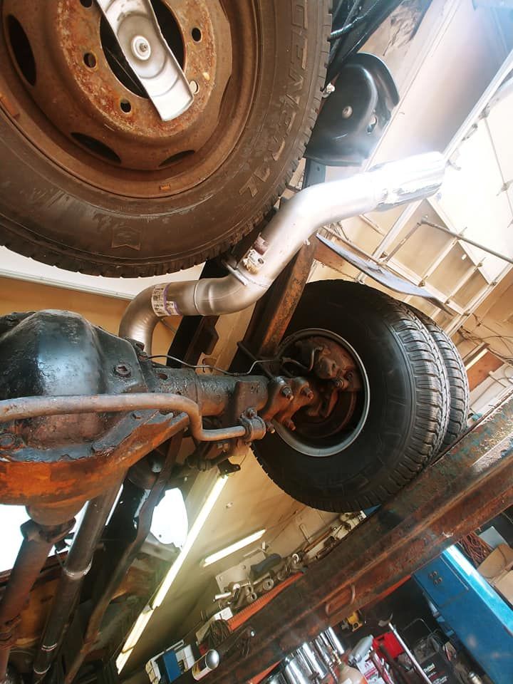 custom straight pipe