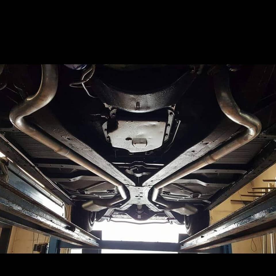muffler dual exhaust