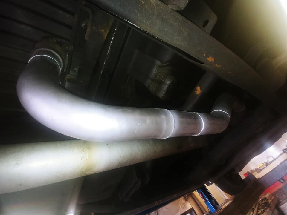 custom exhaust for 4x4 pick up