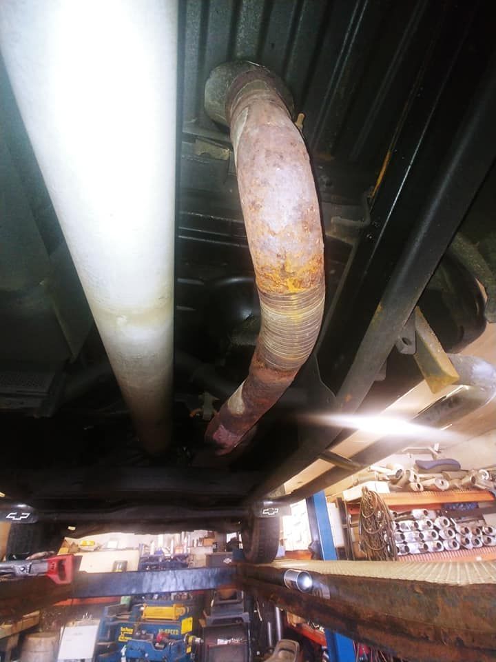 customized exhaust system for 4x4 pick up