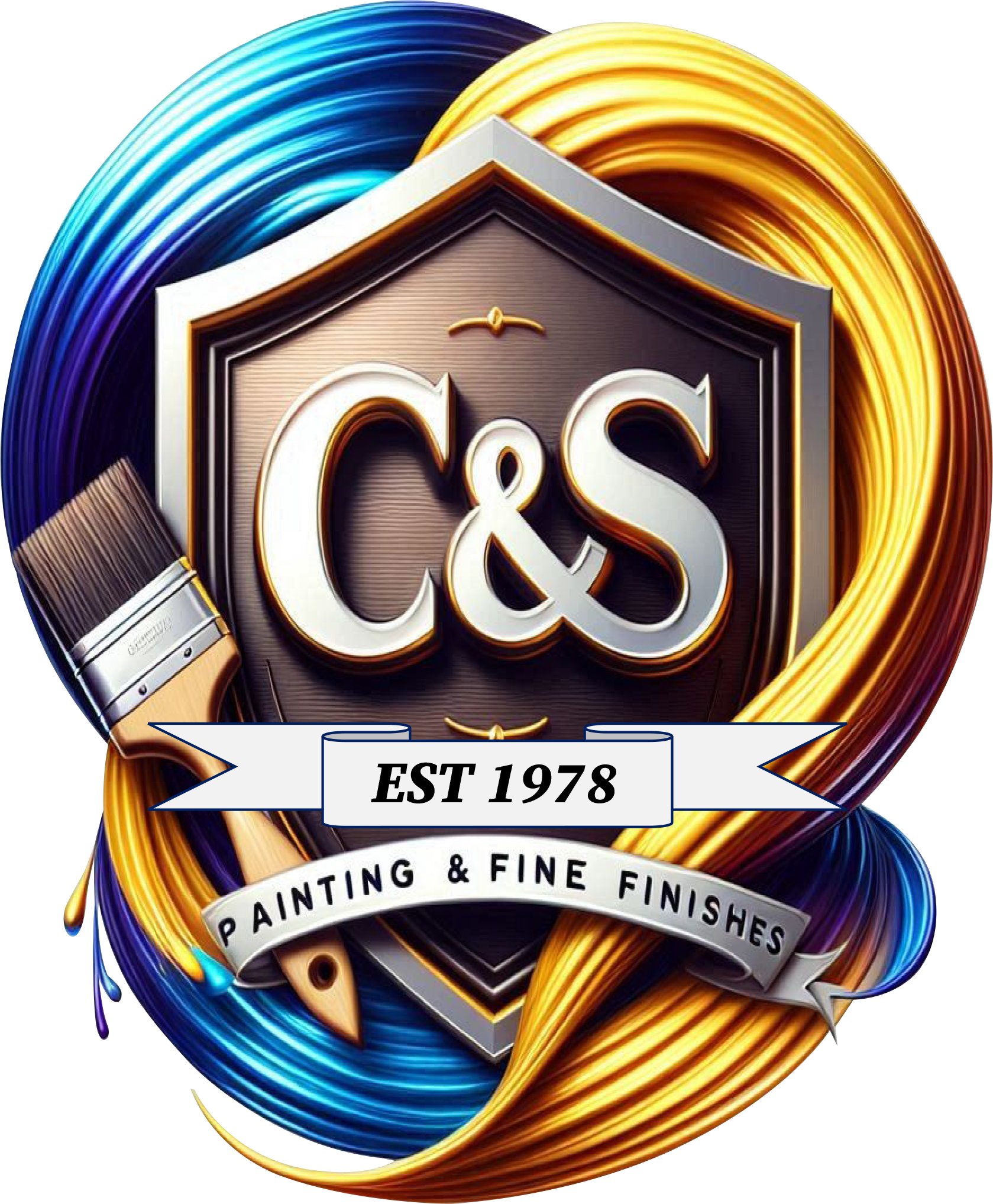 C & S Painting and Fine Finishes - Logo