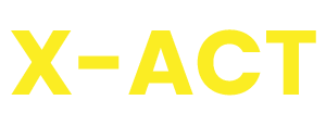 X-ACT logo