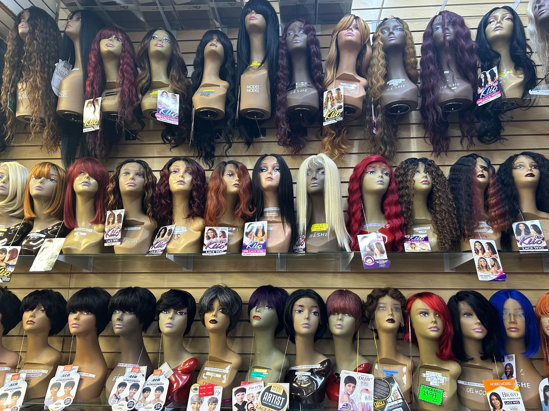 Quality wigs