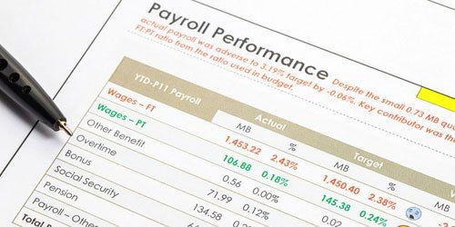 payroll performance report