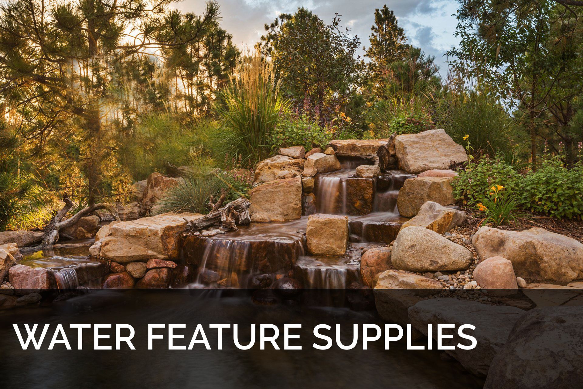 Outdoor water feature