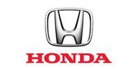 Honda logo with a silver stylized