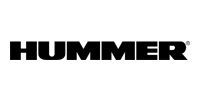 Hummer logo in bold black font on a white background.