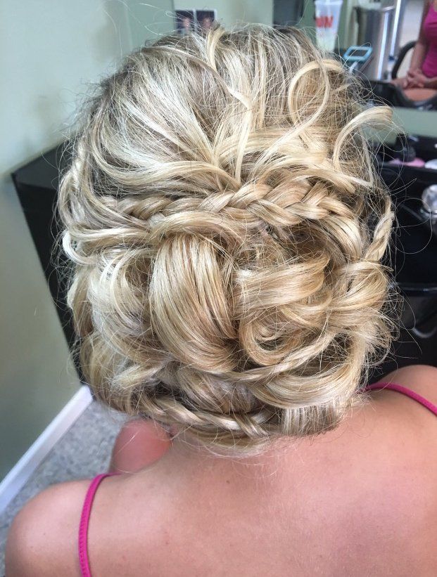 Special event hairstyling