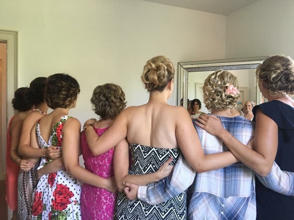 Special event hairstyling