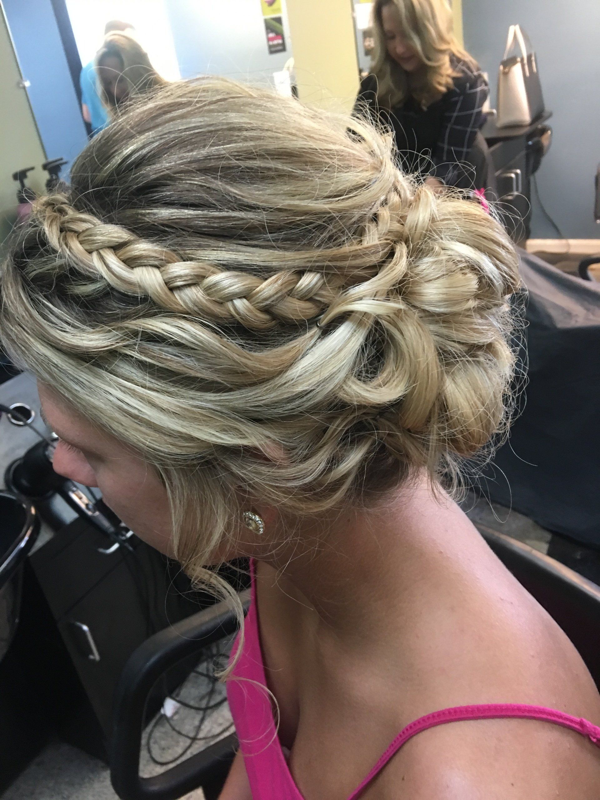 Special event hairstyling