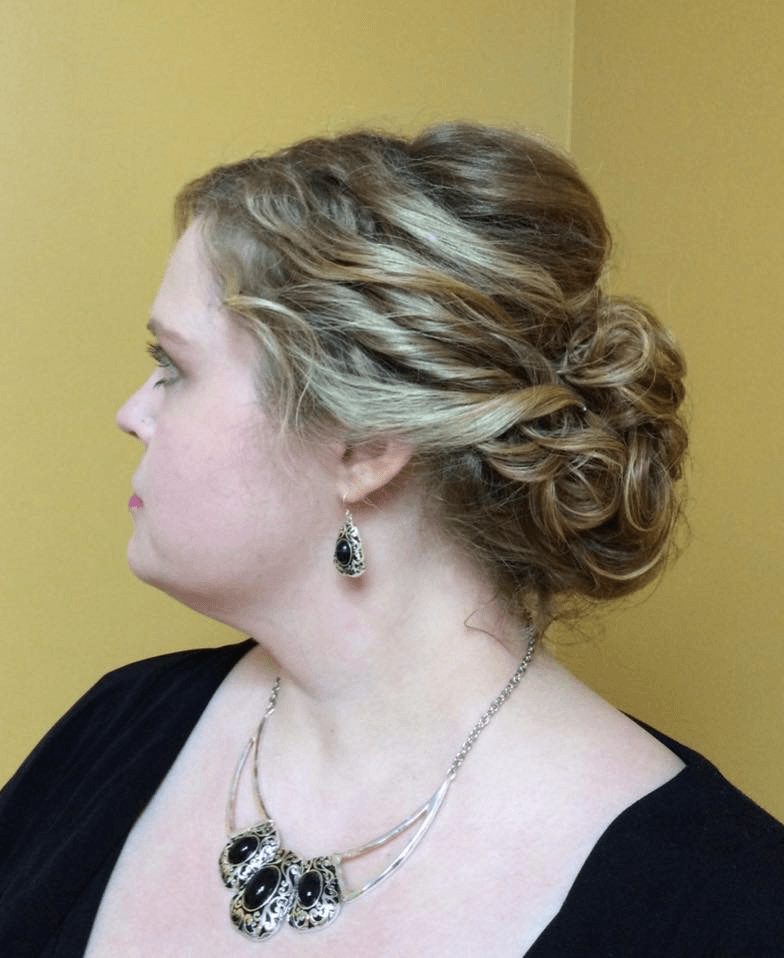 Special event hairstyling