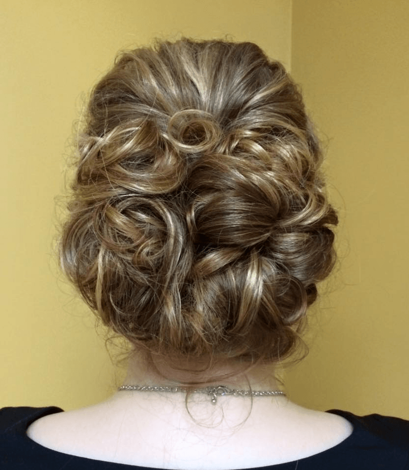 Special event hairstyling