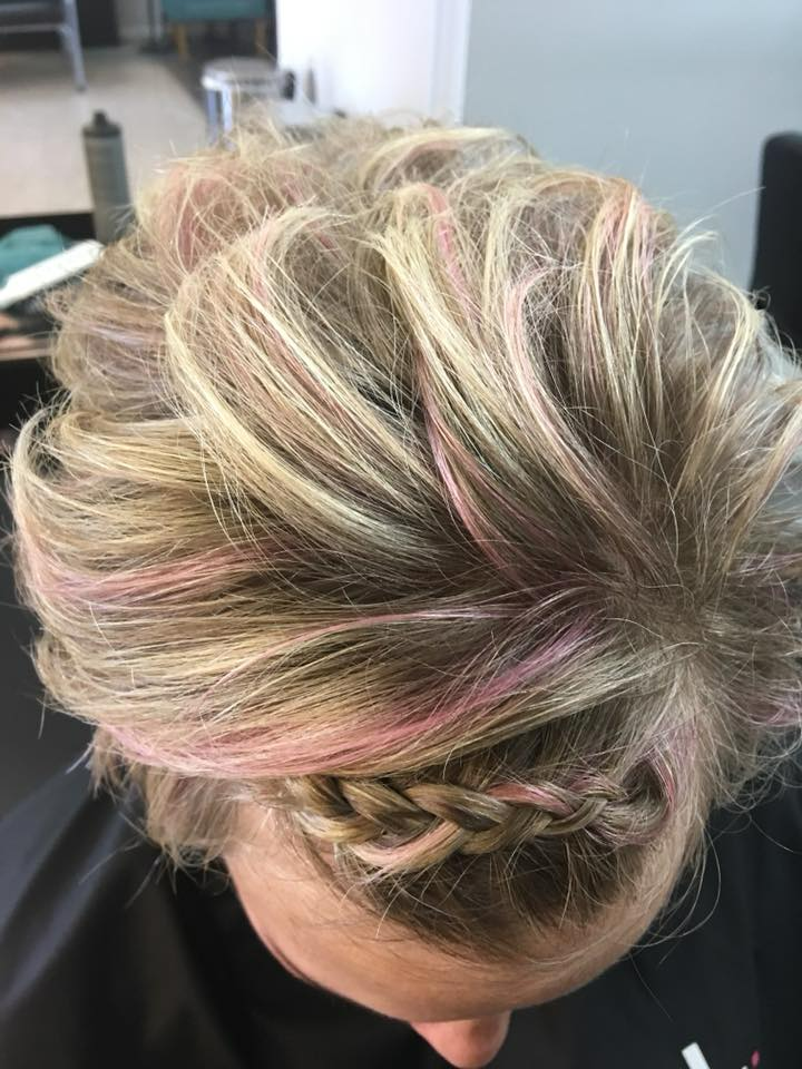 Special event hairstyling