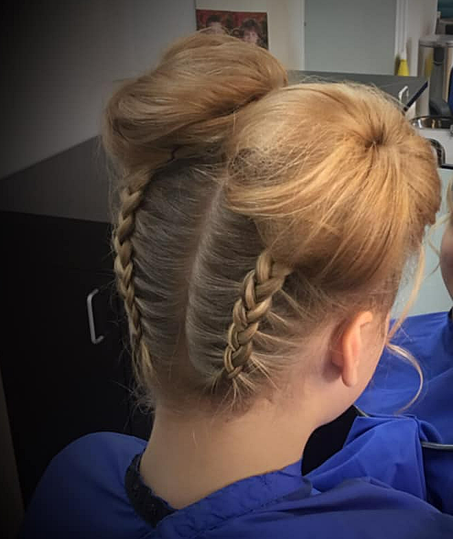 Special event hairstyling