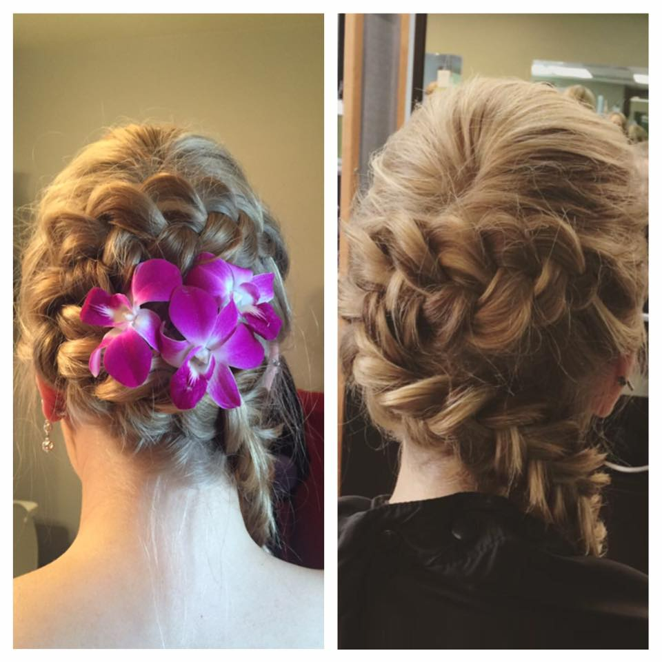 Special event hairstyling