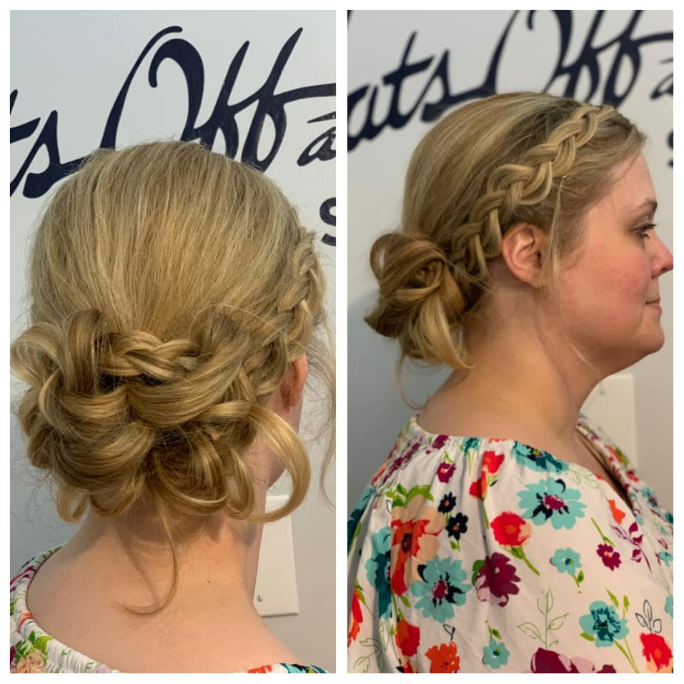 Special event hairstyling