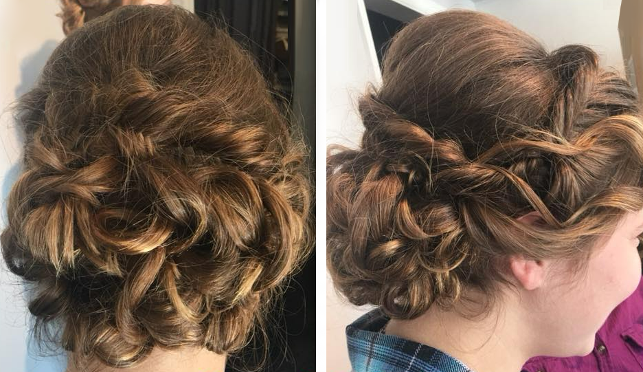 Special event hairstyling