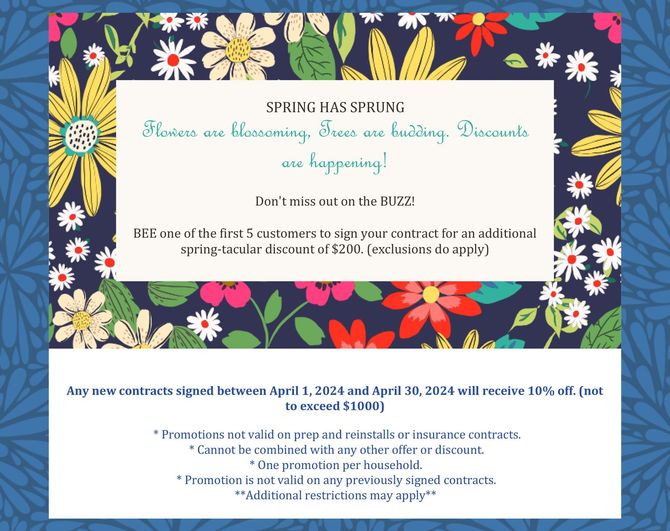 APS Residential Services April Offer