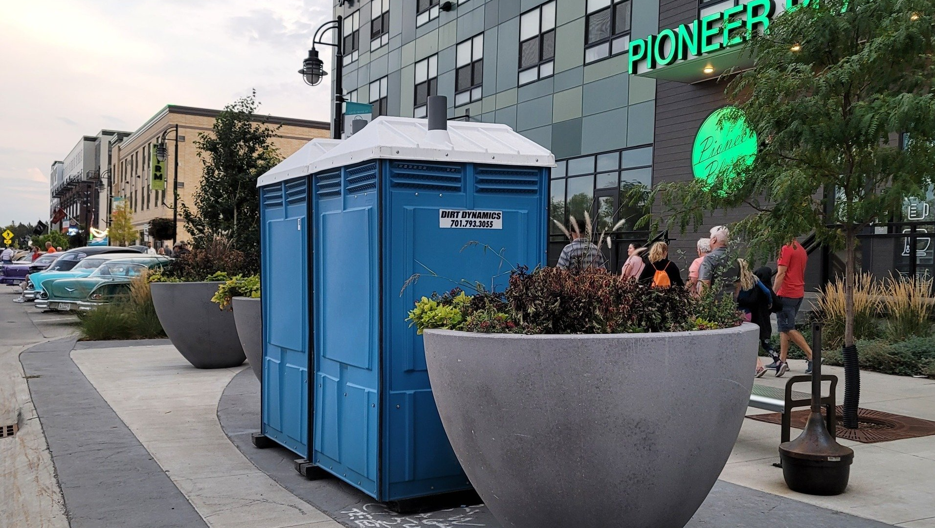 Portable toilets