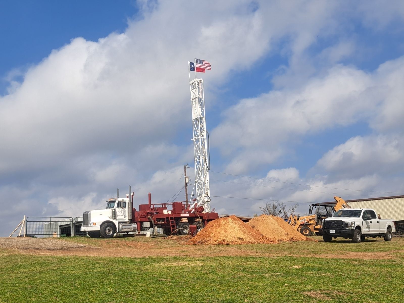 Water well drilling service