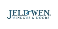 JELD-WEN Windows & Doors logo in dark blue text on a white background