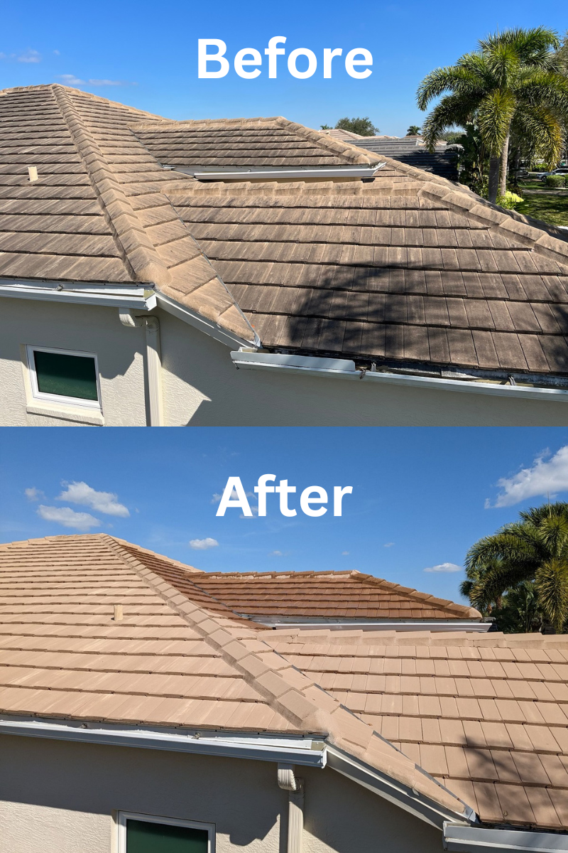 Roof Pressure Cleaning Naples Florida