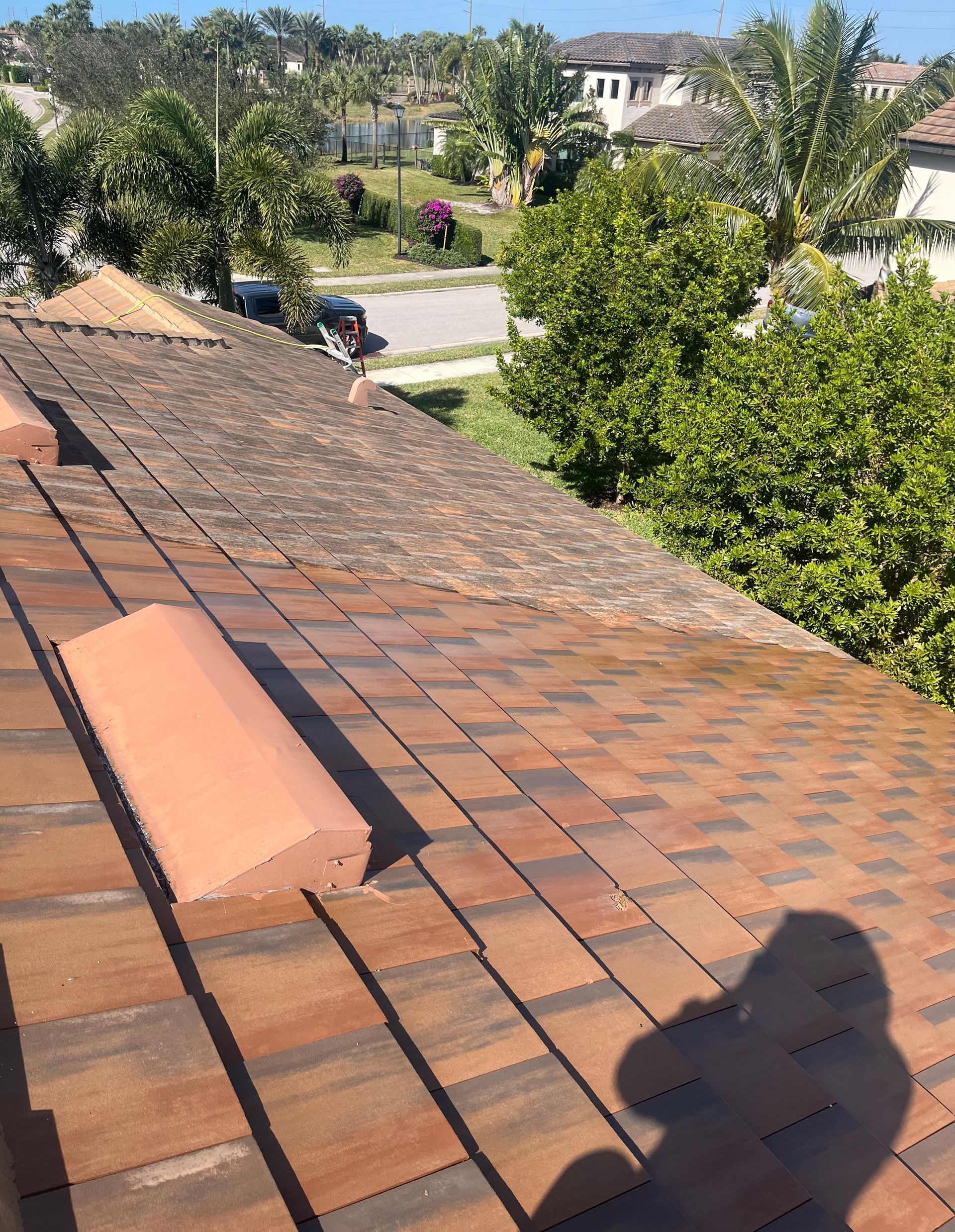 Flat Tile Roof Cleaning Services Naples FL