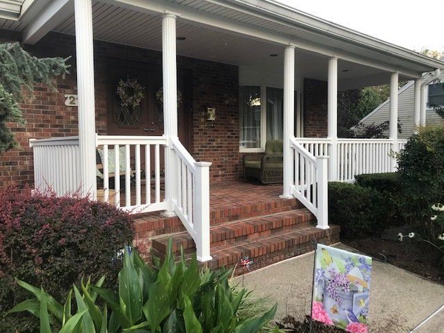 Vinyl and PVC Railings for individual house