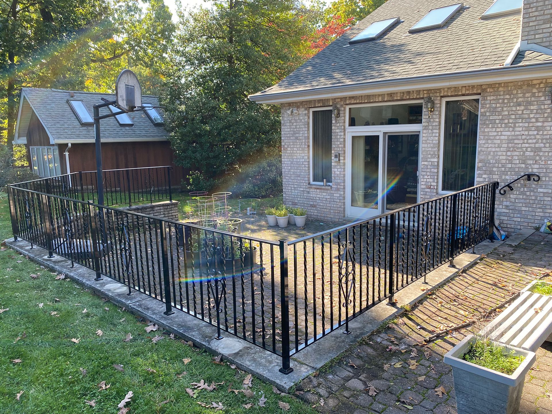 Aluminum Railing Outside