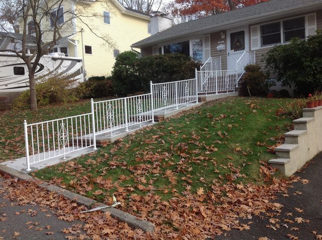 Vinyl and PVC Railings for garden