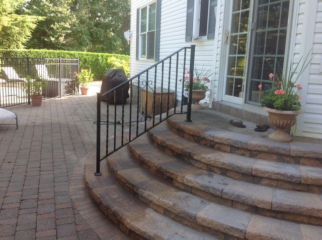 Aluminum Railings on door steps