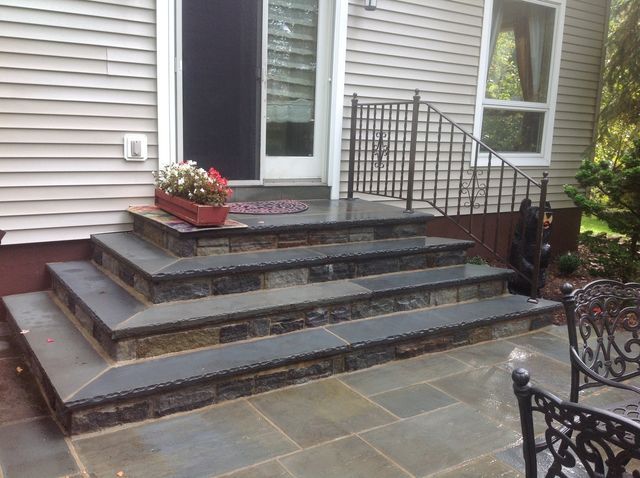 Aluminum Railings on door steps
