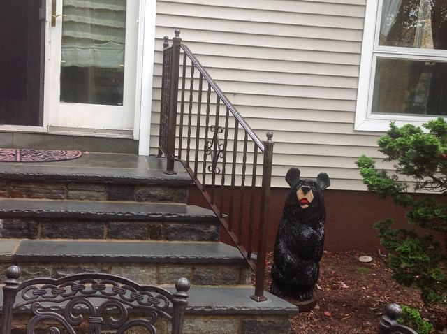 Aluminum Railings on door steps