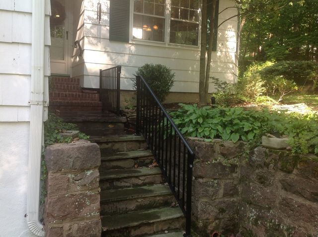 Aluminum Railings on door steps