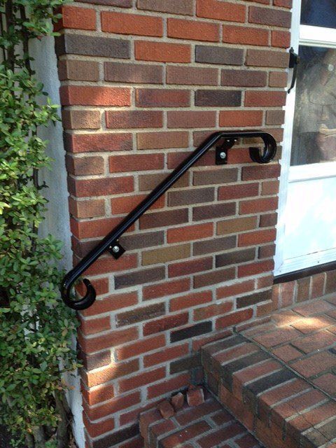 Railing outside house