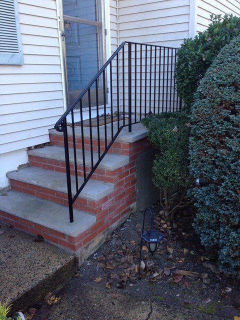 Railing outside house