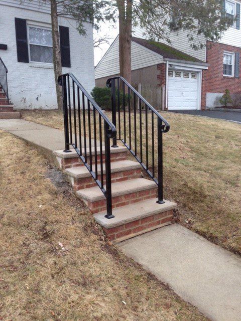 Railing outside house